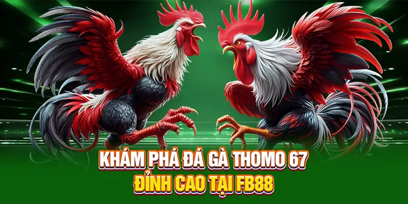 Khám phá đá gà Thomo 67 đỉnh cao tại FB88