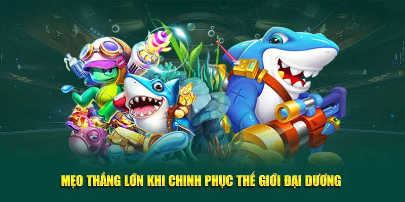 Mẹo thắng lớn khi chinh phục thế giới đại dương